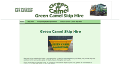 Desktop Screenshot of greencamel.ie